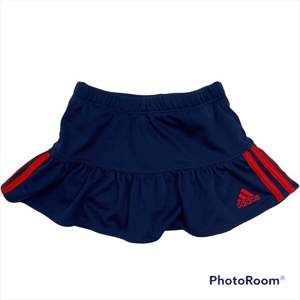 Baby‎ Girls adidas Blue and Red Performance Skort